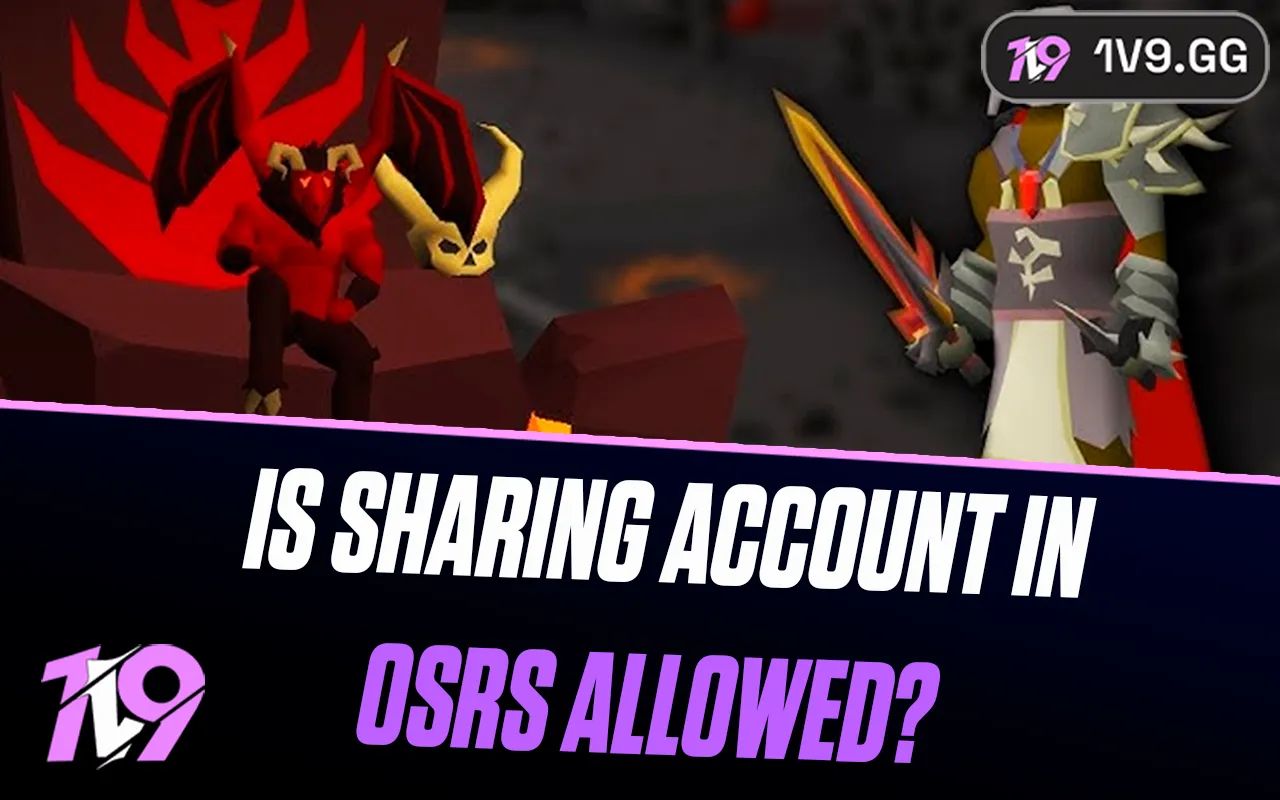Is Account Sharing Allowed in OSRS?